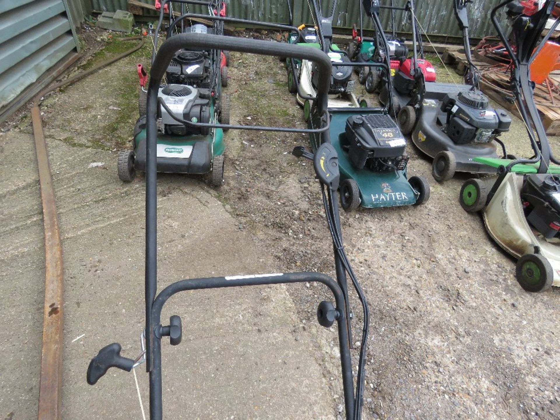 MOUNTFIELD SELF DRIVE LAWNMOWER, NO COLLECTOR. THIS LOT IS SOLD UNDER THE AUCTIONEERS MARGIN SCH - Image 3 of 3