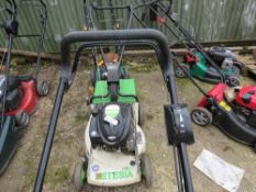 ETESIA SELF DRIVE PETROL MOWER, NO BAG. THIS LOT IS SOLD UNDER THE AUCTIONEERS MARGIN SCHEME, THE