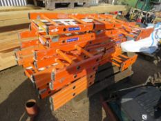 4 X CLOW GRP PODIUM FRAMES, APPEAR LITTLE USED. REQUIRE PLATFORMS. THIS LOT IS SOLD UNDER THE AUC