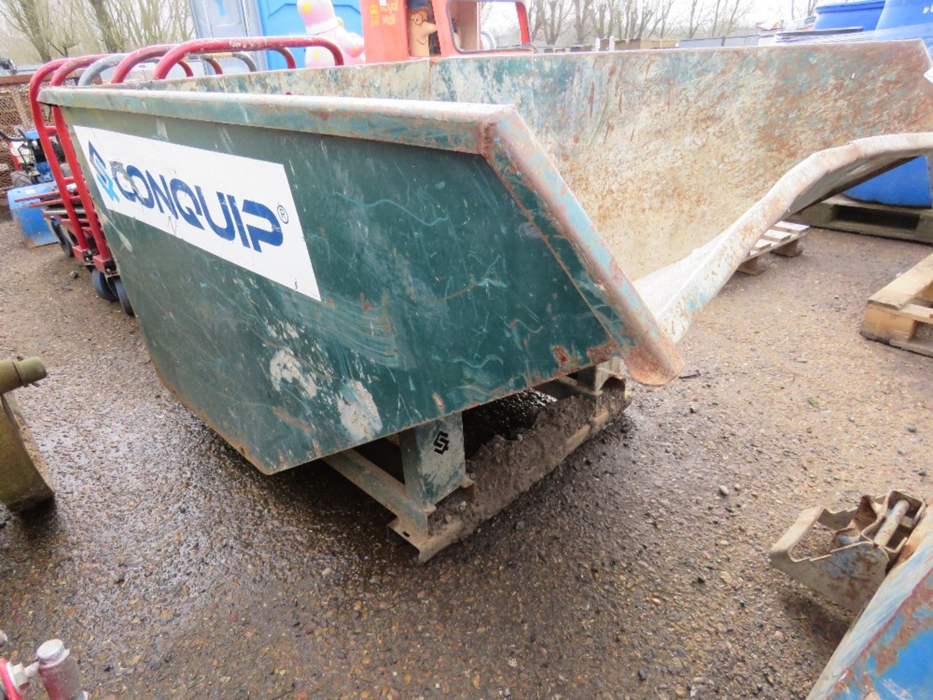 CONQUIP TYPE TIPPING SKIP FOR TELEHANDLER. - Image 3 of 4