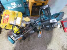 MAKITA MITRE SAW PLUS A TRANSFORMER, 110VOLT.