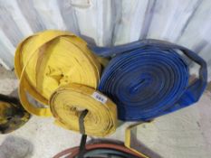 3 X ROLLS OF LAY FLAT HOSE. THIS LOT IS SOLD UNDER THE AUCTIONEERS MARGIN SCHEME, THEREFORE NO VAT