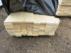 SMALL PACK OF TIMBER SLATS 1.8M LENGTH X 70MM X 20MM APPROX.