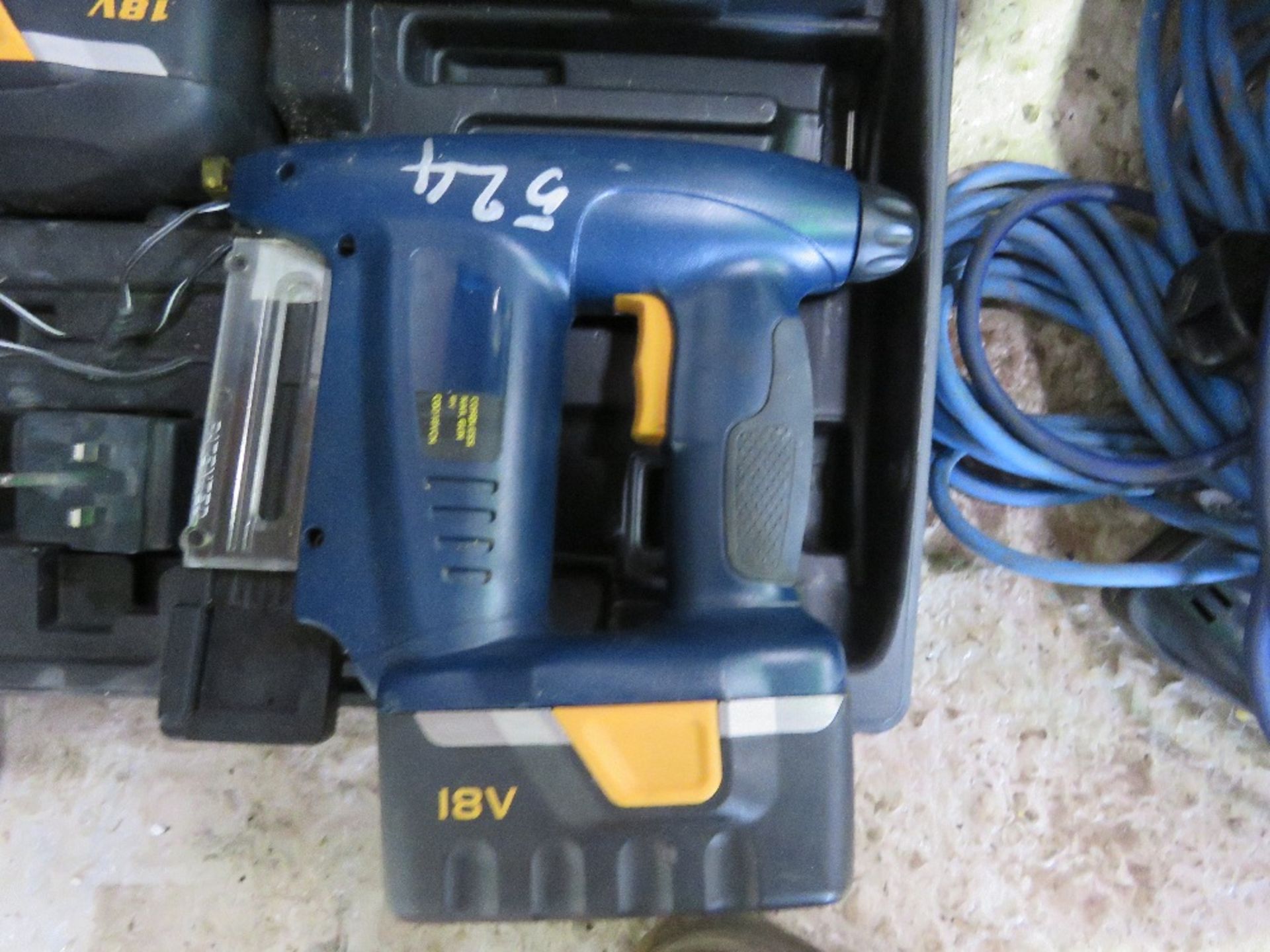 MACALLISTER BATTERY POWERED NAILER/PIN GUN. THIS LOT IS SOLD UNDER THE AUCTIONEERS MARGIN SCHEME, - Image 3 of 3