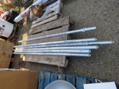 6NO ADUSTABLE TELESCOPIC POLES. THIS LOT IS SOLD UNDER THE AUCTIONEERS MARGIN SCHEME, THEREFORE N