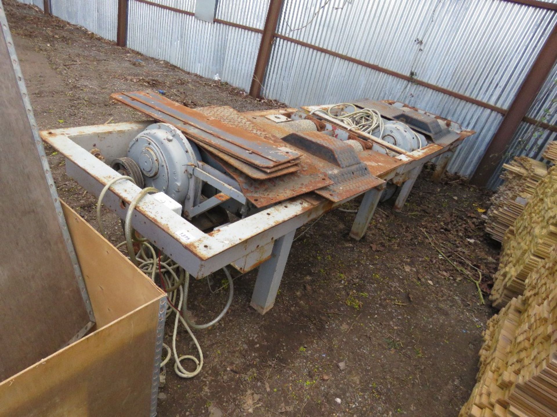 COMMERCIAL VEHICLE BRAKE TEST ROLLERS WITH ASSOCIATED EQUIPMENT. BELIEVED TO BE EWJ MAKE. - Image 9 of 9