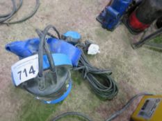 SUBMERSIBLE WATER PUMP, 240VOLT. THIS LOT IS SOLD UNDER THE AUCTIONEERS MARGIN SCHEME, THEREFORE