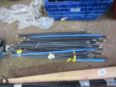 QUANTITY OF DRAIN RODS. THIS LOT IS SOLD UNDER THE AUCTIONEERS MARGIN SCHEME, THEREFORE NO VAT WI