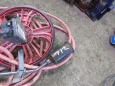 MEASURING WHEEL PLUS A HAND HELD GAS HEAT TORCH. THIS LOT IS SOLD UNDER THE AUCTIONEERS MARGIN SC