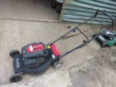 MOUNTFIELD SELF DRIVE LAWNMOWER, NO COLLECTOR. THIS LOT IS SOLD UNDER THE AUCTIONEERS MARGIN SCH