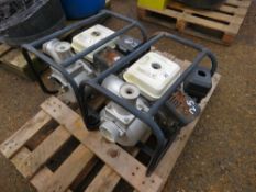 2 X PETROL ENGINED WATER PUMPS. THIS LOT IS SOLD UNDER THE AUCTIONEERS MARGIN SCHEME, THEREFORE N