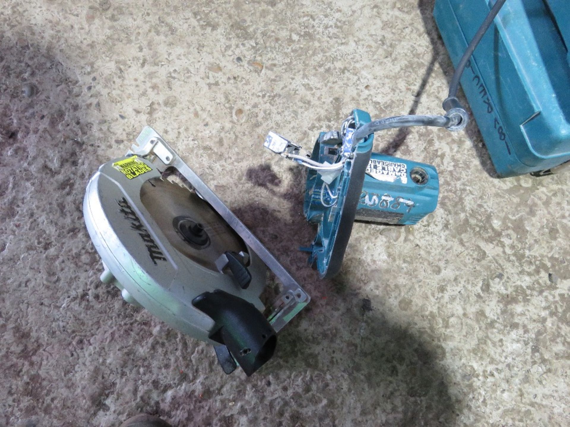 3 X SAWS: 2 X RECIP PLUS 1 X CIRCULAR SAW...SPARES/REPAIR. - Image 2 of 8