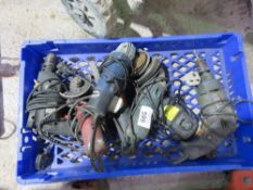 6 X ASSORTED 240 VOLT POWER TOOLS. THIS LOT IS SOLD UNDER THE AUCTIONEERS MARGIN SCHEME, THEREFORE