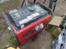 EG2000 PACKAGED PETROL ENGINED GENERATOR. OWNER RETIRING AND EMMIGRATING. THIS LOT IS SOLD UNDER T