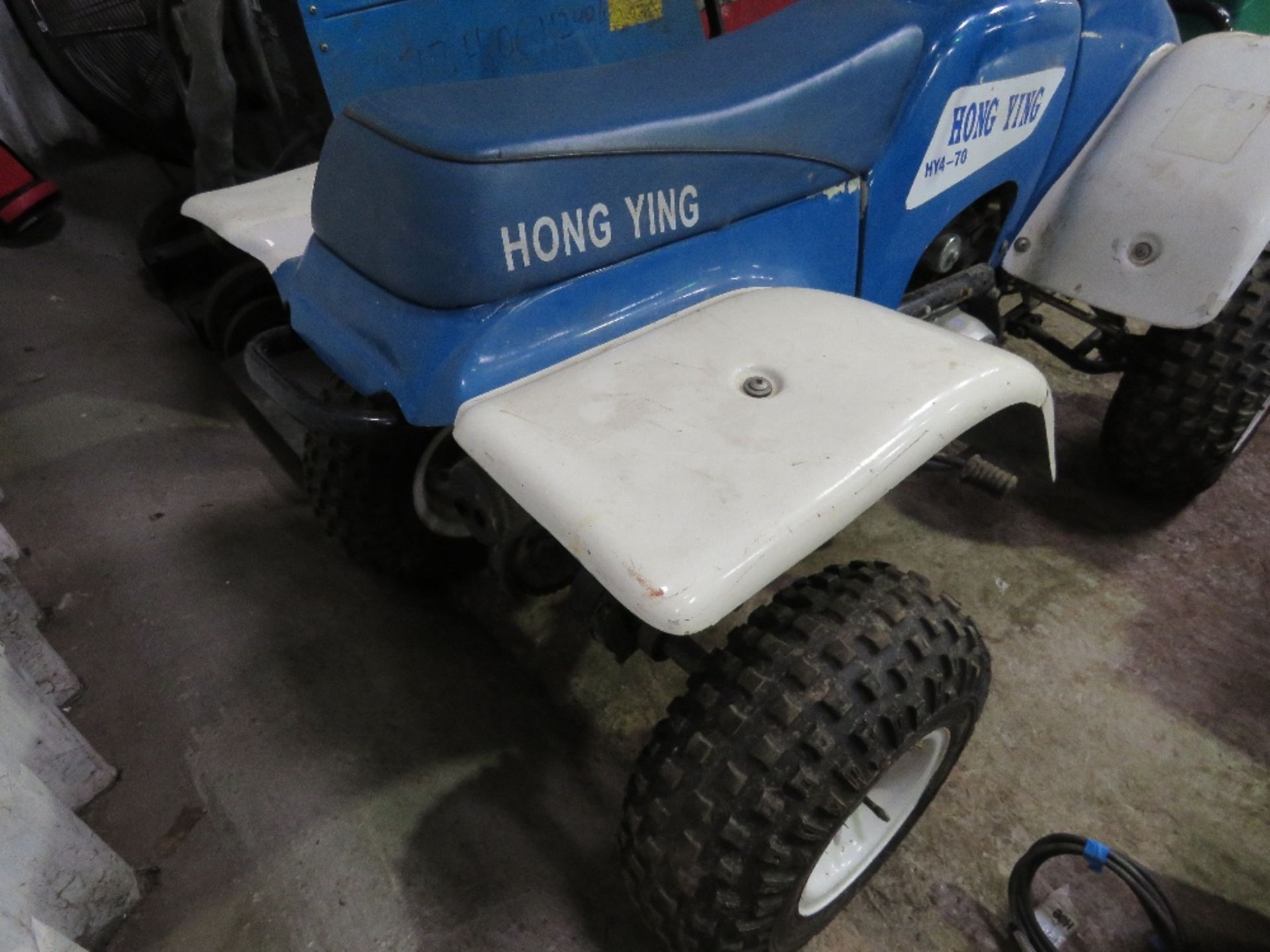 PETROL ENGINED 2WD QUAD BIKE, WHEN TESTED WAS SEEN TO RUN AND DRIVE..UNUSED FOR SOME TIME SO WOULD B - Image 6 of 8