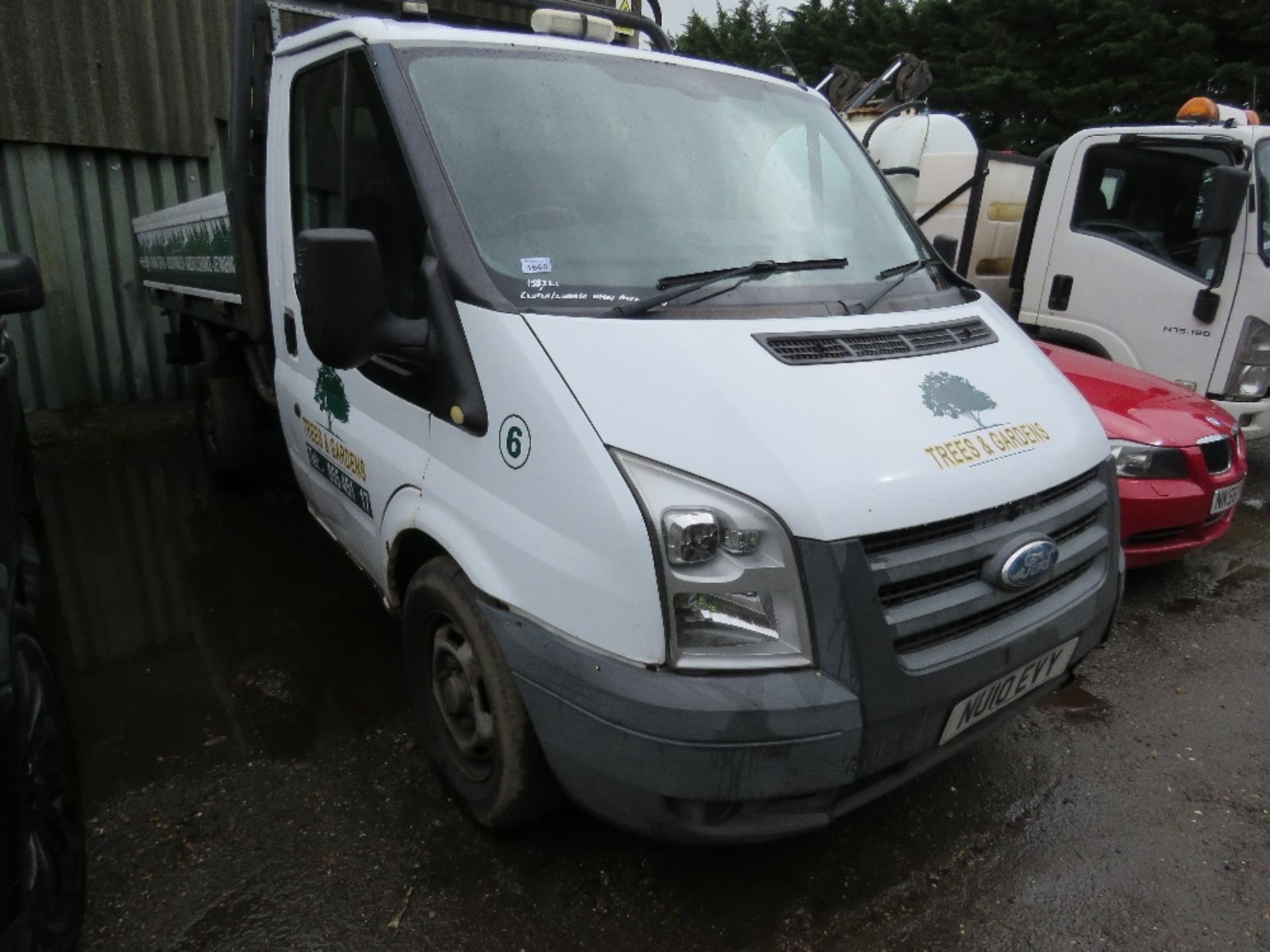 FORD TRANSIT TIPPER TRUCK REG:NU10 EVY WITH V5. MOT UNTIL FEBRUARY 2024. WHEN TESTED WAS SEEN TO DRI