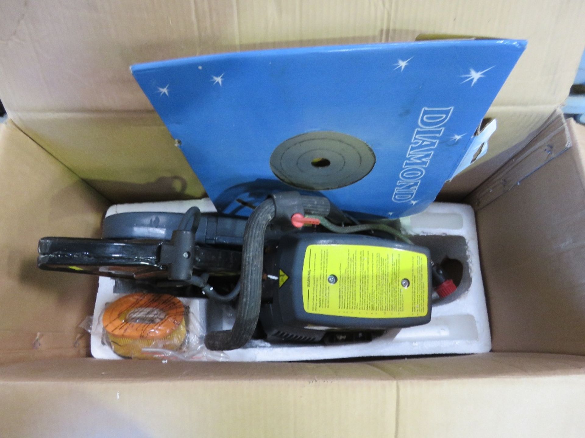 ROCKWORTH AR34PC PETROL CUT OFF SAW WITH ABLADE, LITTLE USED. THIS LOT IS SOLD UNDER THE AUCTIONE - Image 7 of 7