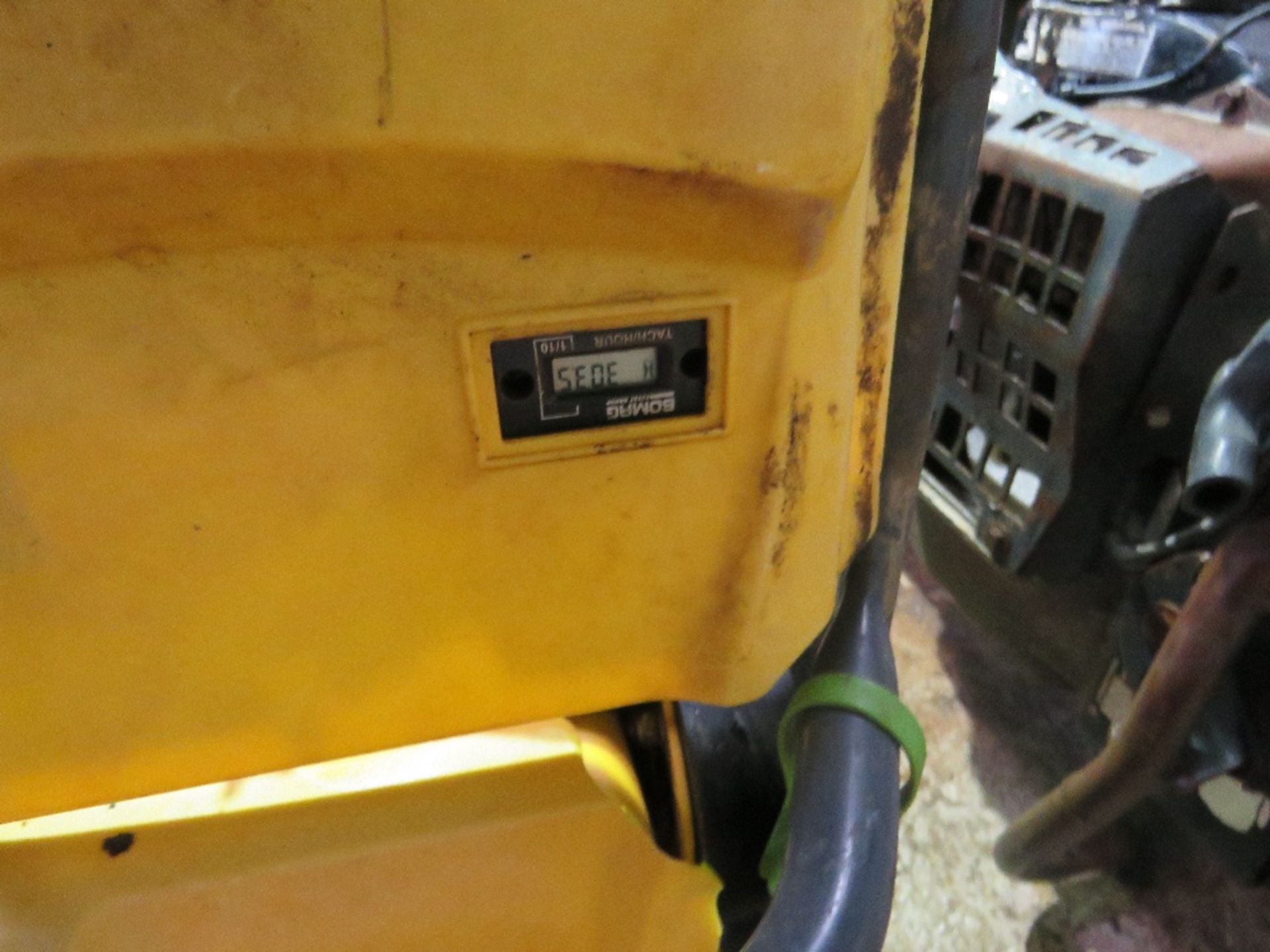 BOMAG TRENCH COMPACTOR, INCOMPLETE. THIS LOT IS SOLD UNDER THE AUCTIONEERS MARGIN SCHEME, THEREFO - Image 4 of 5