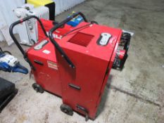 2 X SEALEY RED COLOURED DEHUMIDIFIERS, 240VOLT POWERED. THIS LOT IS SOLD UNDER THE AUCTIONEERS MA