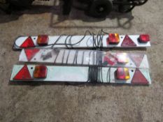 3 X TRAILER LIGHT BOARDS. THIS LOT IS SOLD UNDER THE AUCTIONEERS MARGIN SCHEME, THEREFORE NO VAT