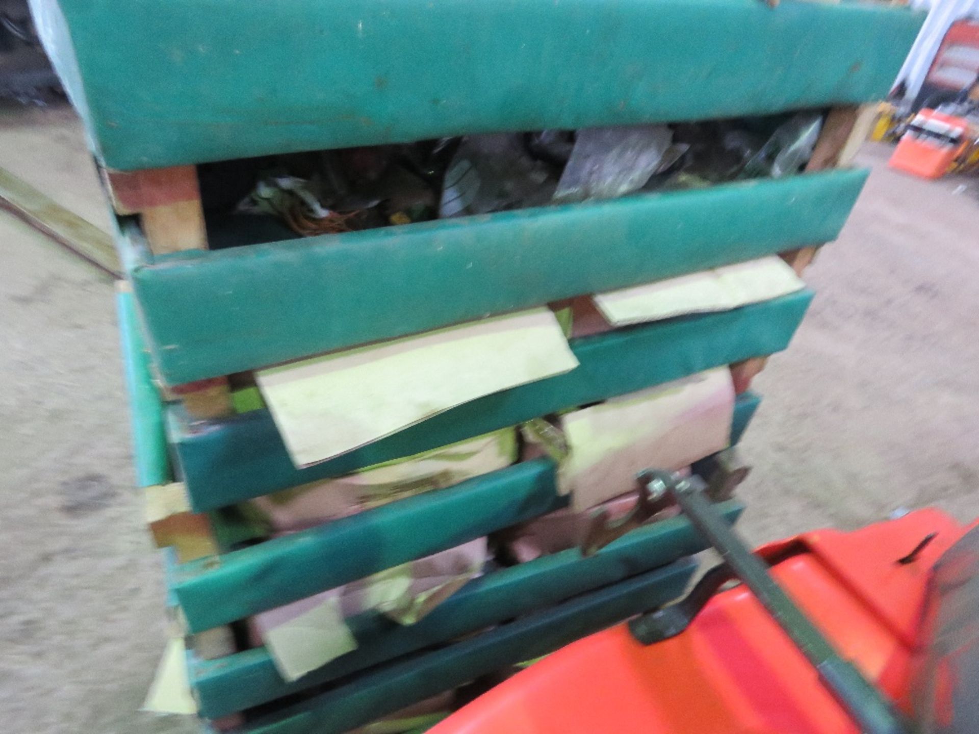 8NO TRAYS CONTAINING ASSORTED UNUSED LAWNMOWER SPARES: THIS LOT IS SOLD UNDER THE AUCTIONEERS MA - Image 4 of 4