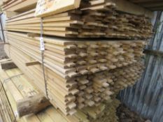 PACK OF TREATED TIMBER FENCE PANEL FRAME SLOTTED TIMBERS: 55MM X 35MM @ 1.5-1.7M LENGTH APPROX.
