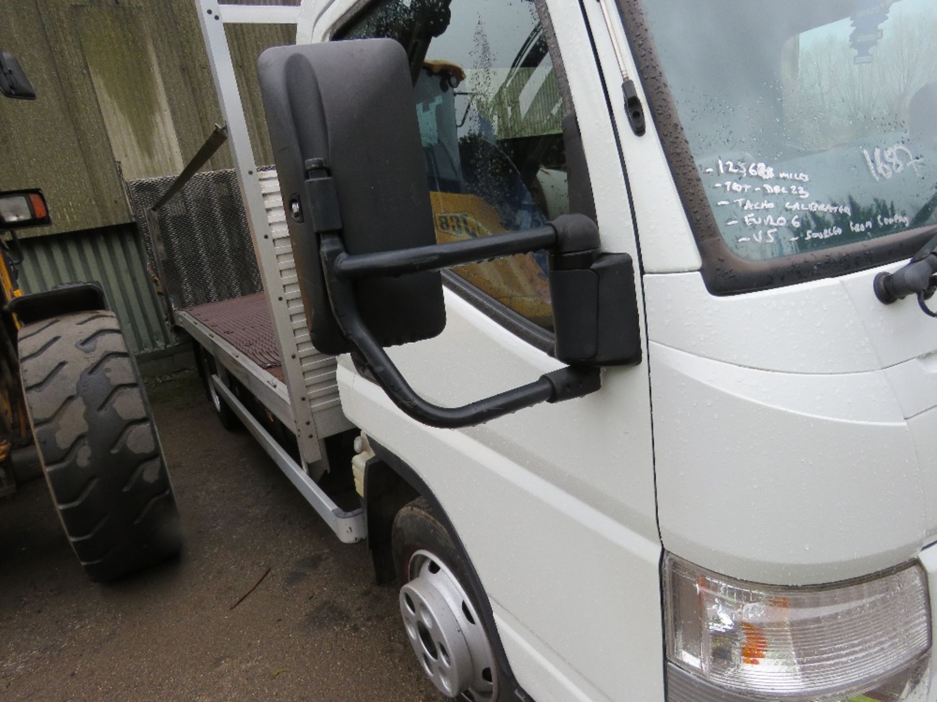 MITSUBISHI CANTER BEAVERTAIL PLANT LORRY REG: ND68 WRP EURO 6. 17FT BEAVERTAIL PLANT BODY WITH WINC - Image 3 of 15