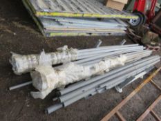 STILLAGE OF PLASTIC CONDUIT PIPES. THIS LOT IS SOLD UNDER THE AUCTIONEERS MARGIN SCHEME, THEREFOR