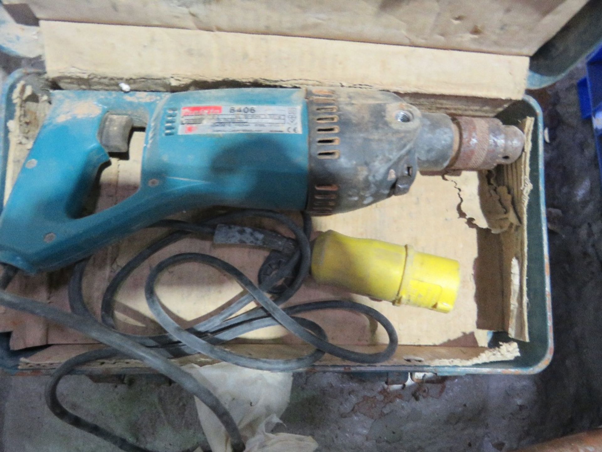 2 X 110VOLT POWERED DRILLS. THIS LOT IS SOLD UNDER THE AUCTIONEERS MARGIN SCHEME, THEREFORE NO VA - Image 4 of 4