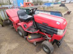 WESTWOOD S1300 RIDE ON MOWER WITH COLLECTOR. WHEN TESTED WAS SEEN TO TURN OVER BUT NOT STARTING, DOE