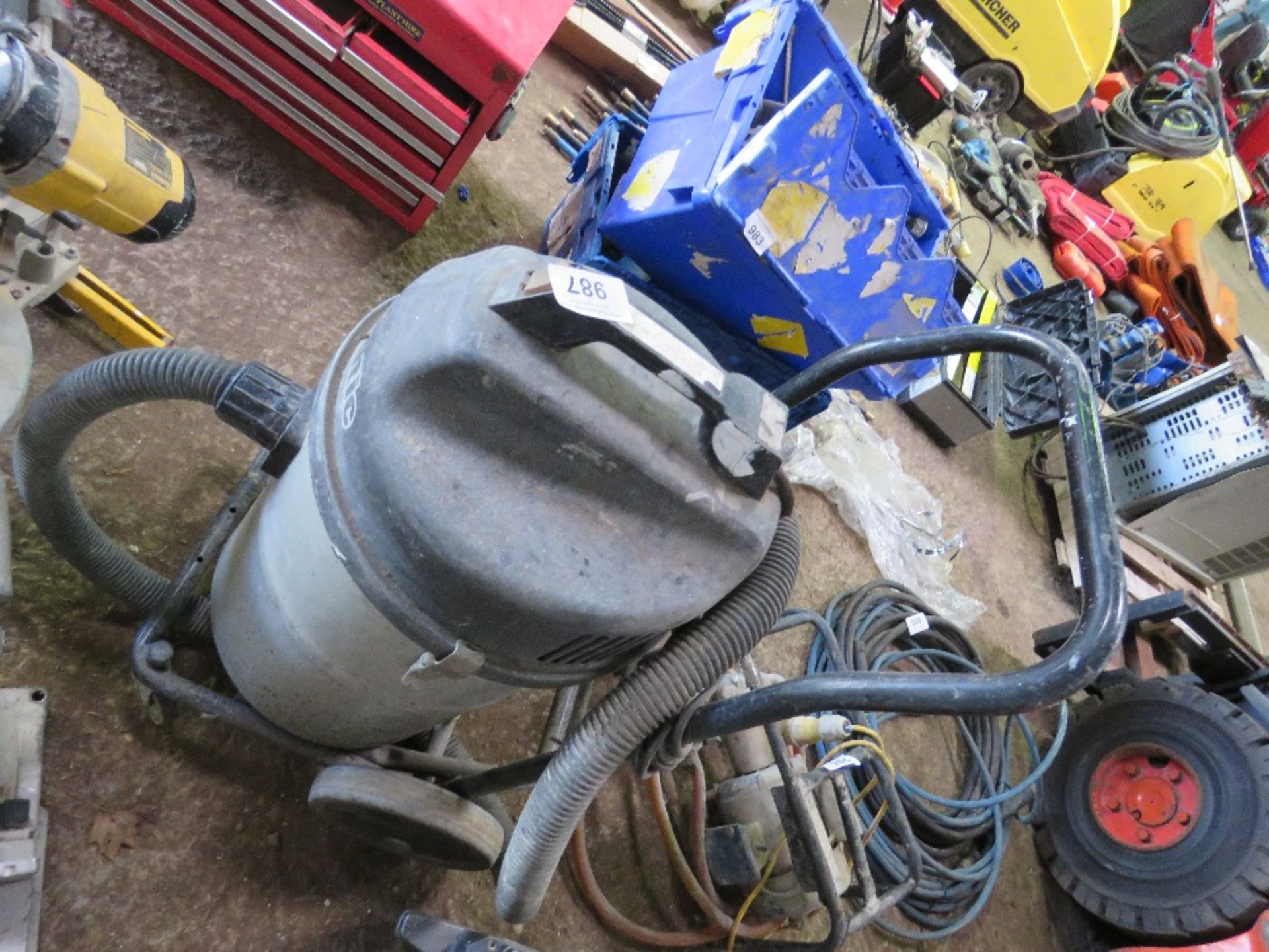 NUMATIC 240VOLT VACUUM CLEANER. THIS LOT IS SOLD UNDER THE AUCTIONEERS MARGIN SCHEME, THEREFORE N - Image 2 of 3