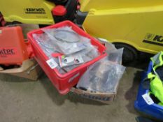 2 X BOXES OF ASSORTED DUST BAGS, SAWBLADES ETC. THIS LOT IS SOLD UNDER THE AUCTIONEERS MARGIN SCH