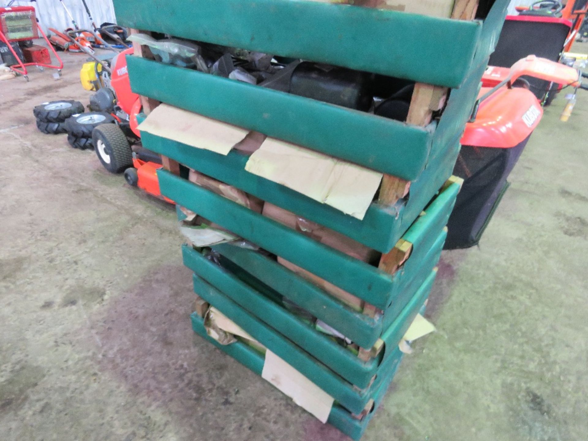 8NO TRAYS CONTAINING ASSORTED UNUSED LAWNMOWER SPARES: THIS LOT IS SOLD UNDER THE AUCTIONEERS MA - Image 3 of 4