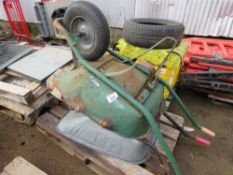 2 X WHEEL BARROWS. THIS LOT IS SOLD UNDER THE AUCTIONEERS MARGIN SCHEME, THEREFORE NO VAT WILL BE