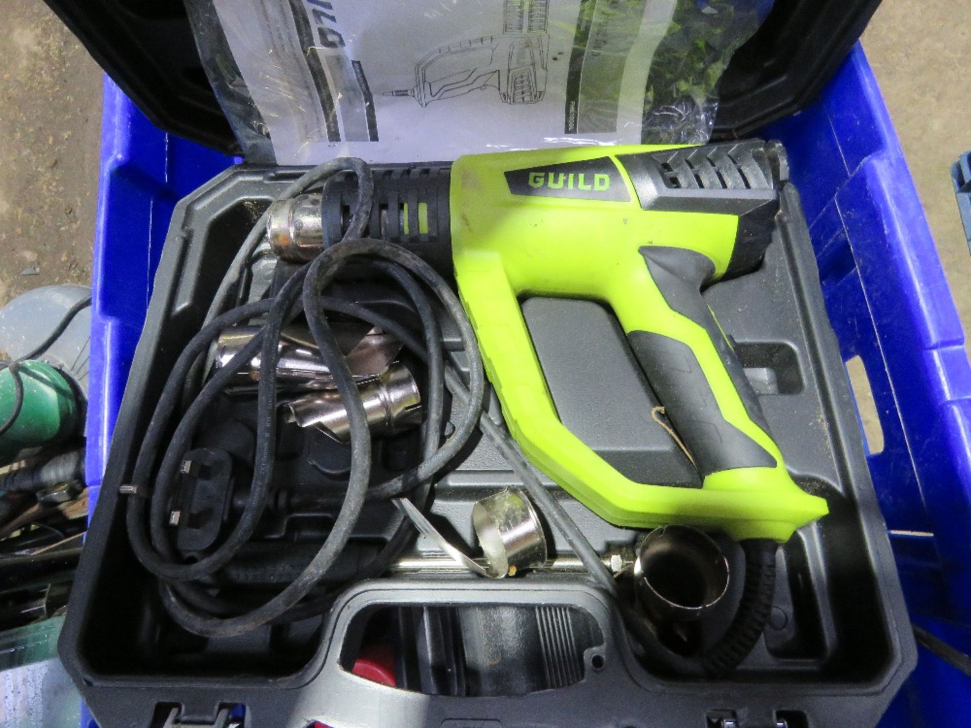 BOX OF ASSORTED POWER TOOLS AND SUNDRIES. THIS LOT IS SOLD UNDER THE AUCTIONEERS MARGIN SCHEME, T - Image 5 of 5
