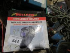 NEILSEN AUTO DARKEN WELDING HELMET.