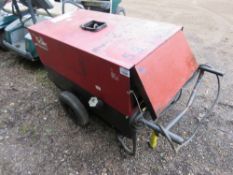 MOSA TS300 WELDER BARROW WITH ONE LEAD. WHEN TESTED WAS SEEN TO RUN AND SHOWED POWER ON THE GUAGE AN