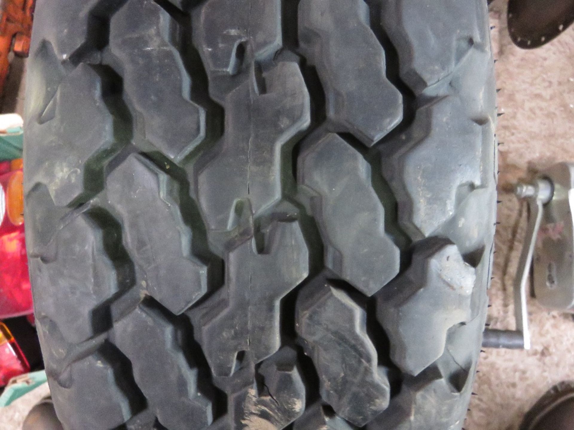 UNUSED TRAILER WHEEL AND TYRE 185-70R13. - Image 3 of 5