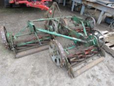 TRACTOR MOUNTED WHEEL DRIVEN TOWED GAND MOWERS 8FT WIDTH APPROX.