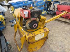 MORTIMER SINGLE DRUM ROLLER WITH YANMAR ENGINE.