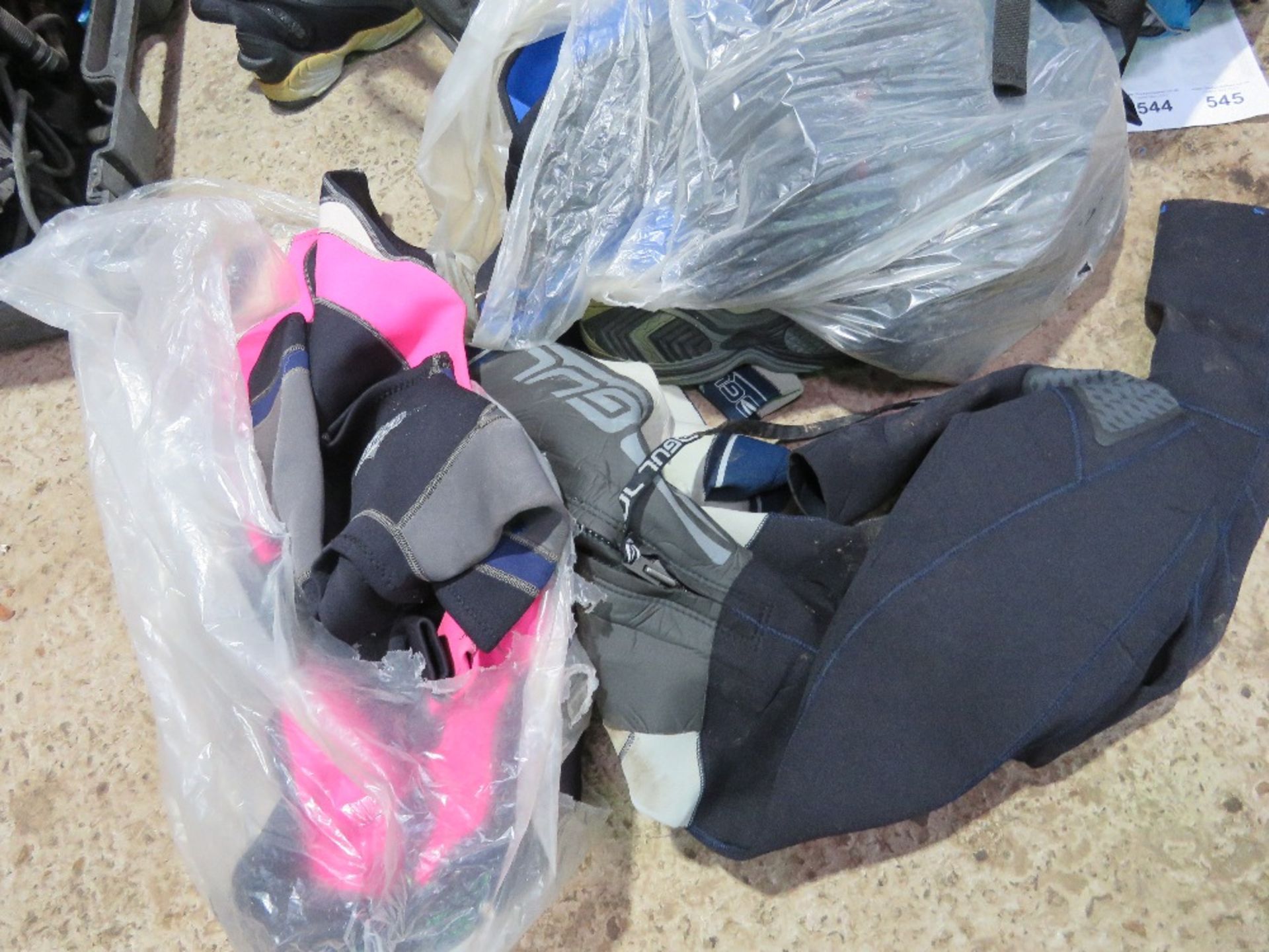 WET SUITS, LIFE JACKETS ETC. THIS LOT IS SOLD UNDER THE AUCTIONEERS MARGIN SCHEME, THEREFORE NO V
