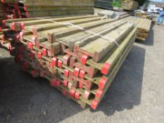 STACK OF TIMBER "I" BEAM FORMWORK SUPPORTS, 2METRE LENGTH, 20CM X 8CM APPROX: 45NO IN TOTAL APPROX.