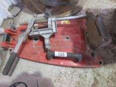 HILTI DIAMOND DRILL BASE PLUS A DRILL STAND.