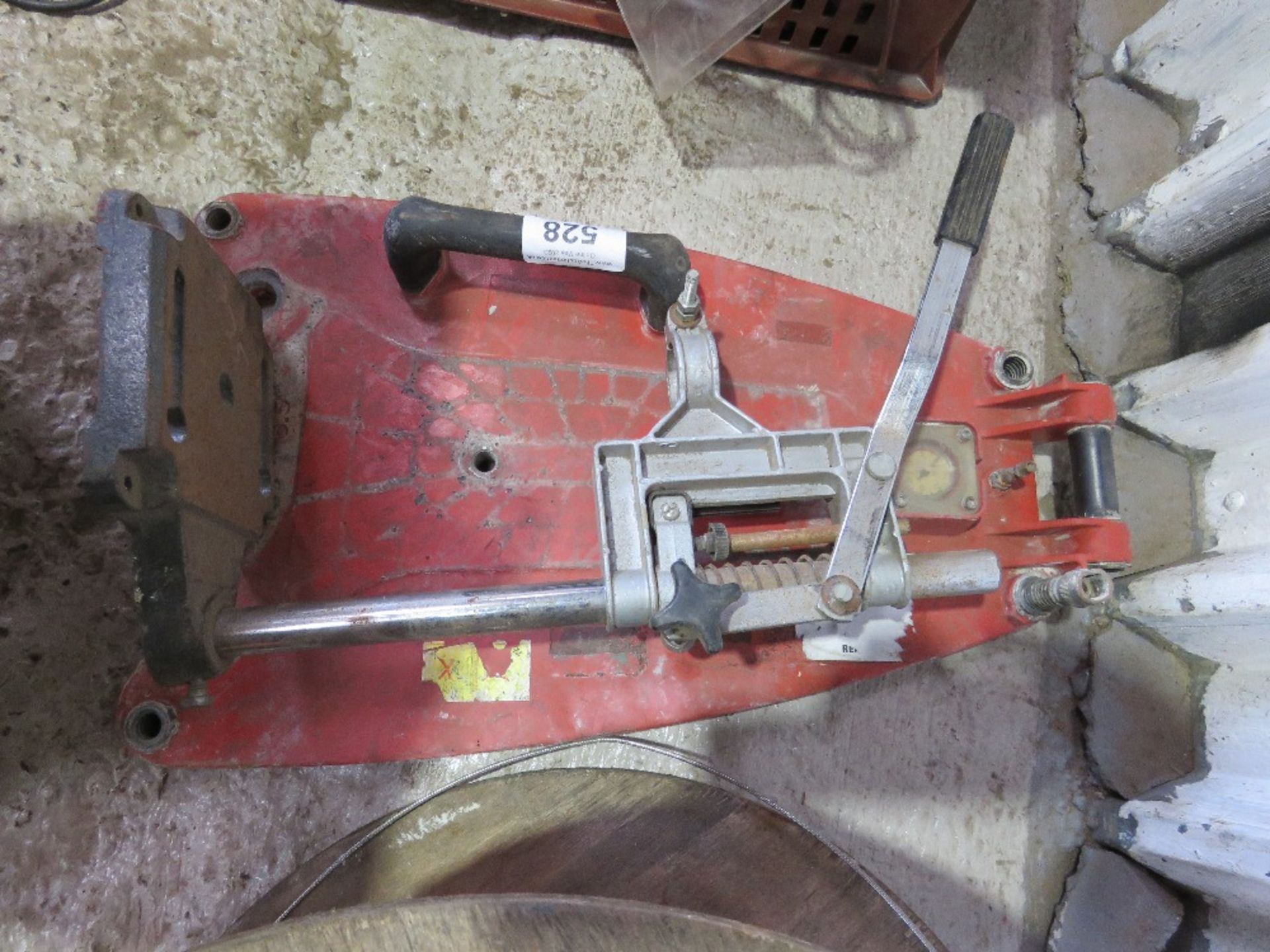 HILTI DIAMOND DRILL BASE PLUS A DRILL STAND. - Image 3 of 4