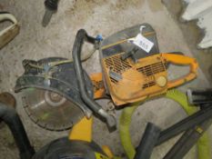 PARTNER PETROL SAW WITH A BLADE.