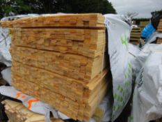 PACK OF UNTREATED VENETIAN FENCE / TRELLIS TIMBER SLATS 1.83M LENGTH X 45MM X 17MM APPROX.