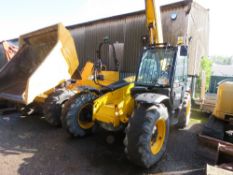 JCB 535-95 TELEHANDLER, YEAR 2015 REG: RV65 XRU. V5 TO FOLLOW ONCE SOLD. OWNED BY VENDOR FROM NEW.