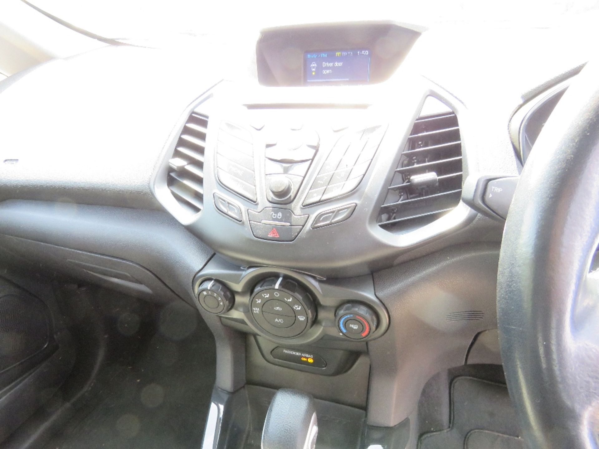 FORD ECOSPORT ZETEC AUTOMATIC CAR REG:ET16 LHF. EURO 6 ENGINE. 26,911 REC MILES WITH PAST 3NO MOTS A - Image 12 of 17