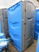 MAINS CONNECTION PORTABLE SITE TOILET WITH 240VOLT ELECTRIC HOOK UP.