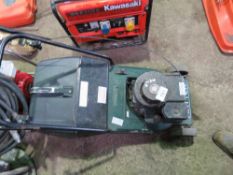 HAYTER HOBBY 41 MOWER WITH COLLECTOR. THIS LOT IS SOLD UNDER THE AUCTIONEERS MARGIN SCHEME, THERE
